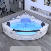 Baignoire Balnéo Romantica-a 36 Jets Whirlpool - Bricoman