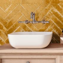 Carrelage Effet Zellige 6,4x26 Cm Zephir Amber - Bricoman