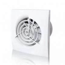 Aérateur Extracteur D'Air Intermittent Silencieux Basse Conso Blauberg Trio 100 Mm - Commande: Interrupteur Avec Minuterie - Bricoman