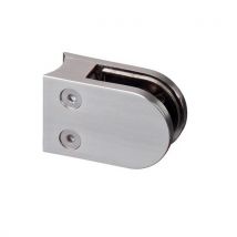 Pince À Verre Fixation Sur Tube Ø42.4 Zamac Brossé - Bricoman