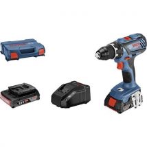 Bosch Perceuse Visseuse Sans Fil 18v Gsr 18v-28, 2 X 2.0ah, Dans Une L-case - Bricoman