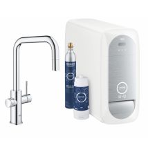 Grohe Blue Home Kit De Démarrage Mitigeur Bec U Chrome (31543000) - Bricoman