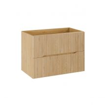 Meuble Sous-vasque 80cm Isaline Bois - Bricoman
