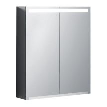 Geberit Option Armoire De Toilette Avec Éclairage Intégré, Deux Portes, Largeur 60cm, 500.582.00.1 - Tecnomat