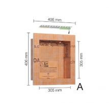 Kit Niche À Encastrer Avec Éclairage Led - Kerdi Board Nlt 305 X 305 X 89 Mm Schluter - Blanc Neutre - Bricoman