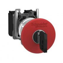 Arrêt D'Urgence - 1nf + 1no - Tourner - D40 - A Clé - Schneider Xb4bs9445 - Bricoman