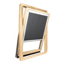Store Occultant Pour Fenêtre De Toit Roto - Pour Vitrage H 63,5 X 40 Cm - Gris Anthracite - Bricoman