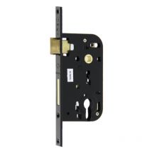 Serrure À Larder Multibat À Profil Européen Axe 50mm Finition Noir À Bout Carré Sans Gâche Jpm 210000 01 1j - Bricoman