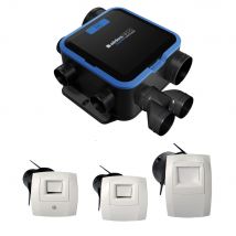 Kit Vmc Simple Flux Hygroréglable - Easyhome Hygro Compact Mp - 11033506 Aldes - 11033506 - Bricoman