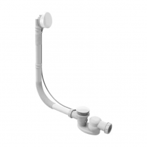 Vidage Baignoire Extra-plat Jacob Delafon Blanc - Bricoman