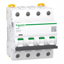 Acti9 Ic60n - Disjoncteur - 4p - 40a - Courbe D - 400vca - 6000a/10ka - Schneider Electric - A9f75440 - Bricoman