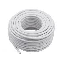 Debflex - Couronne De Cable Tv 17 Vatca 50 M Blanc - Bricoman