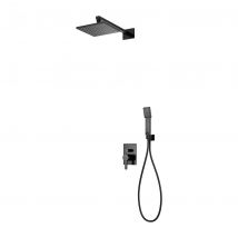 Colonne De Douche Darling Encastrable Noir - Bricoman