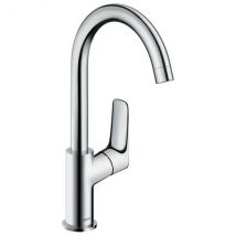 Hansgrohe Mitigeur Lavabo Logis 210 Bec Haut Orientable 120° Chromé - Bricoman