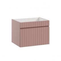 Meuble Sous-vasque 60cm Zelie Rose - Bricoman