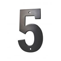 Thirard - Chiffre 5 À Visser, Alliage, H.80mm, Noir - Thirard - Bricoman
