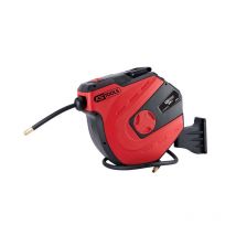 Enrouleur De Tuyau D'Air Et D'Eau Ks Tools - Mural - 15m - 3/8 Pouce - 515.3445 - Bricoman