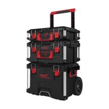 Système De Rangement 3 Coffrets Modulables Packout Box 3pcs Set - Milwaukee 4932464244 - Bricoman