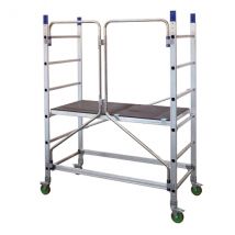 Echafaudage Base Pliante Haut. Travail Max 3.00m - Al205/p - Bricoman