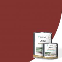 Peinture Bois Extérieur Rouge Grenat, Aspect Velouté, 1l - Bricoman