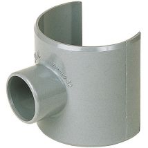Selle De Raccordement Pvc Gris - Femelle Diamètre 100 - 40 Mm - Girpi - Bricoman