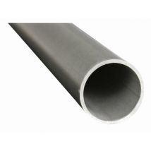 Tube Rond En Inox Brossé - Diamètre Ø42,4mm Longueur 3000mm Epaisseur 2mm - Inox 304 - Bricoman