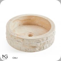 Vasque En Marbre Naturel | Cali | 40x40x15 Cm - Bricoman