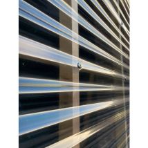 Plaque Polycarbonate Ondulé Petite Onde 0,8mm Transparent 900x2000 - Bricoman