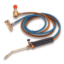 Chalumeau Bi-gaz Oxygène M10 Et Gaz Butane Propane Tuyaux 1.5 M Kemper - Bricoman