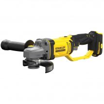 V20 Meuleuse 125mm - Lithium 18v - Sans Batterie Stanley Fatmax - Sfmcg400b-xj - Bricoman