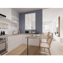 Verrière Atelier En Aluminium Thermolaqué - 90x130 Cm - Blanc - Bayview - Bricoman