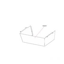 Saunier Duval - Cache Tubulure Semia Condensation - 0020220088 - Bricoman