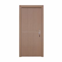 Bloc-porte Pose Fin De Chantier Collection Premium Riva, H.204 X L.83 Cm, Aspect Chêne Gris, Réversible - Bricoman
