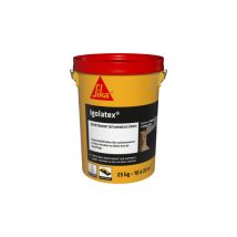 Revêtement D'Imperméabilisation Bitumineux Pour Les Soubassements - Sika Igolatex - Noir - 25kg - Bricoman