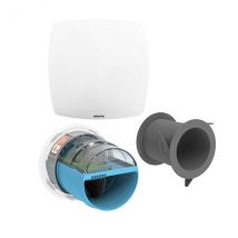 Kit Piquage Pour Vmc Hygrogenius - E-twiste And Go Wc Ø80 Atlantic - 526293 - Bricoman