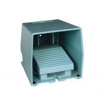 Xpem310 Interrupteur À Pédale En Métal Schneider -avec Capot - Contact 1no + 1nf - Harmony Preventa Xpem - Bricoman