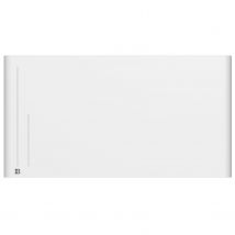 Radiateur Électrique Fixe À Inertie Sèche Céramique 2000w Bestherm Alba Horizontal Blanc - Bricoman