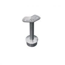 Support Main Courante D'Angle Pour Tube Ø42,4mm - Hauteur 80mm Ouverture 135° - À Manchonner - Inox 304 - Bricoman