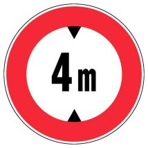 Panneau Hauteur Limitée À 4m - Rigide Ø300mm - 4063430 - Tecnomat