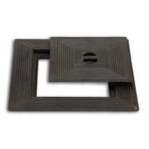 Couvercle En Fonte Pour Regard D'Inspection - A15 - Line Eco - 30 X 30 Cm - Bricoman