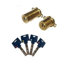 Jeu De Cylindres Cheba K De Haute Sécurité . Adaptable 787 Fichet / 4 Clés Incopiables Peu Encombrantes / Carte De Propriété - Bricoman