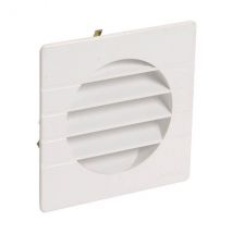 Nicoll Grille Extérieure Pour Tube Pvc Ø100 Blanc - Bricoman