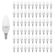 Ampoule Led E14 8w 220v C37 180° (pack De 100) - Blanc Froid 6000k - 8000k - Silamp - Bricoman