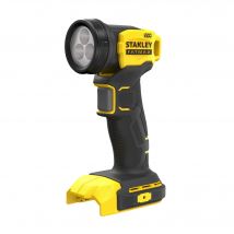 V20 Lampe Torche - Lithium 18v - Sans Batterie Stanley Fatmax - Sfmcl020b-xj - Bricoman