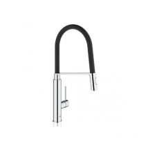 Robinet De Cuisine Avec Douchette Grohe Feel Quickfix Chromé - Bricoman