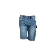 Bermuda Rica Lewis - Homme - Taille 40 - Multi Poches - Fibrelex - Denim Stretch - Sunjoba - Bricoman
