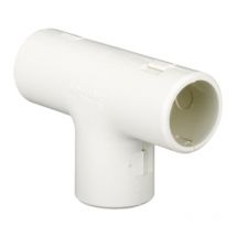 Té De Dérivation Pour Tube Mureva Irl - Blanc - Diamètre 20mm - Bricoman