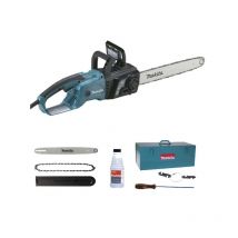 Tronçonneuse Électrique Makita 2000w - Kit Accessoires - Guide 40cm Uc4051ak - Bricoman
