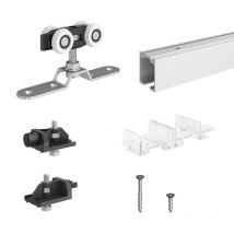 Système Coulissant Slid'up 170 Pour 1 Porte Jusqu'à 750 Mm - Rail 1,5 M - 120 Kg - Bricoman