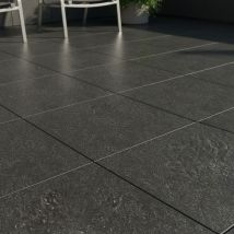 Carrelage Extérieur Easy Basalt - 60x60x2cm R11 - Bricoman